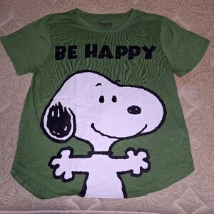 A Peanuts Snoopy short sleeve t-shirt in a ladies size XL. Pre-loved